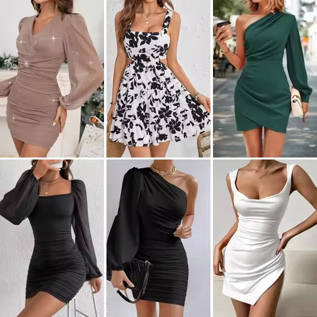 WO 2024 Wholesale for Supplier Brand New Tops Mix Assorted Dress Bulk Bales women Clothes used Clothing