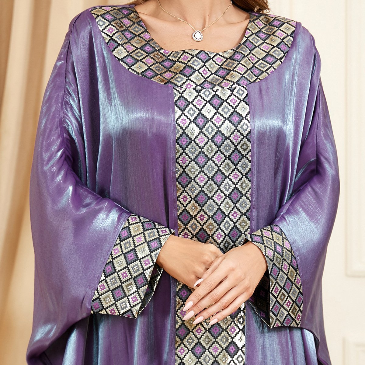 R-120 Abayas Dubai Middle East Simple Modest Kaftan Islamic Clothing Abaya Women Muslim Dresses