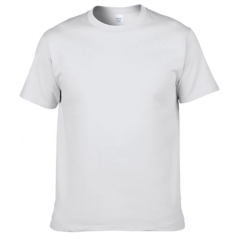 Wholesale Blank T Shirt Custom 100% Cotton t-shirt Printing logo for Mens Plain t shirts Printed White Black T Shirt