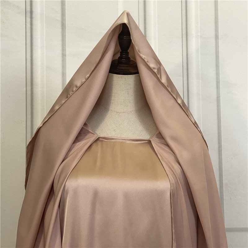 Ramadan Hooded Muslim Women Hijab Dress Long Abaya Muslim Women Prayer Dress With Hijab Attached