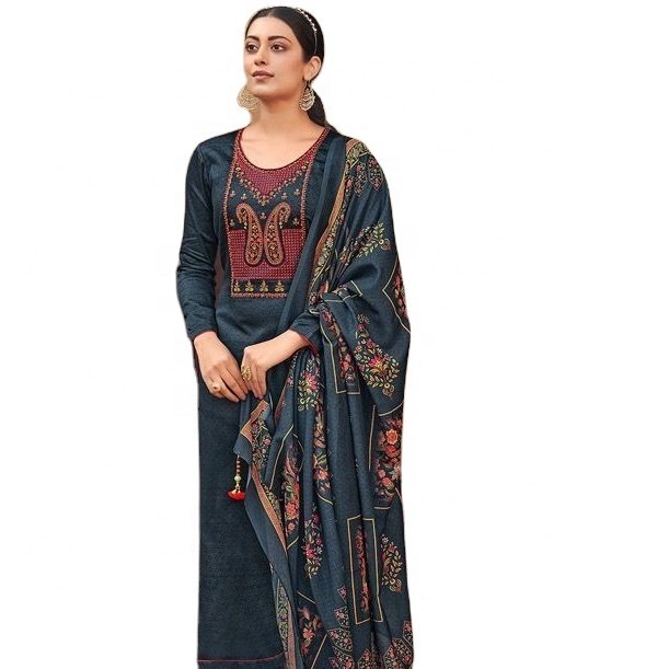 Latest Eid shalwar kameez dress for Ladies Eid pakistani shalwar kameez ethnic dress punjabi suites unstitched collection 2023