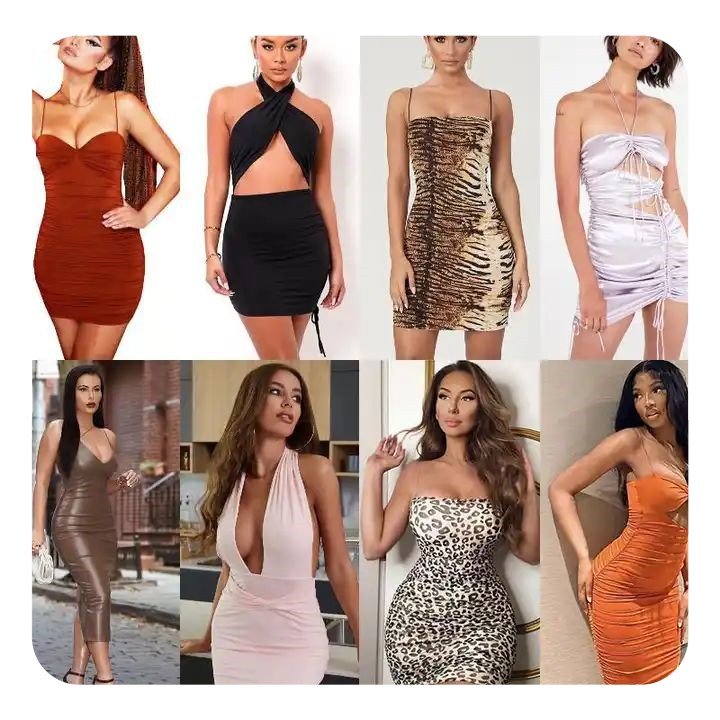 2023 Clearance New Women's Clothes Wholesale Casual Dresses T-shirts Mixed Packaging Random Delivery Stock Clothing