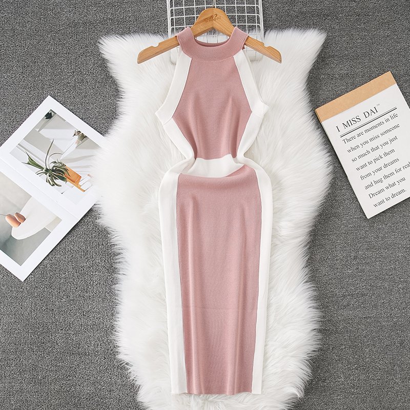 High-Quality And Dignified Women'S Dresses Robe Blanche Women'S Clothing Plus Size Sexy Casual Dresses Women'S Knit Dress