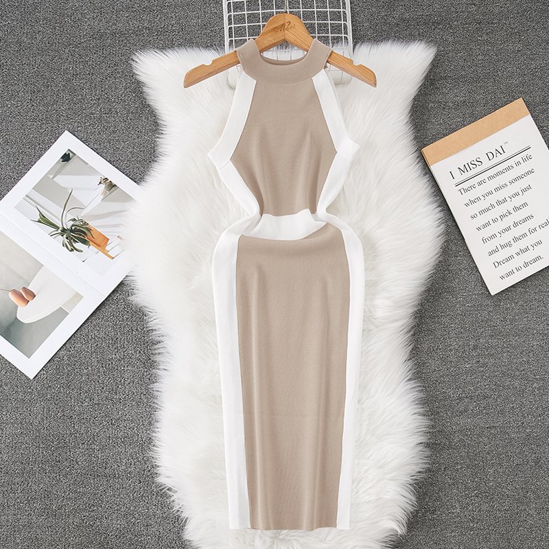 High-Quality And Dignified Women'S Dresses Robe Blanche Women'S Clothing Plus Size Sexy Casual Dresses Women'S Knit Dress
