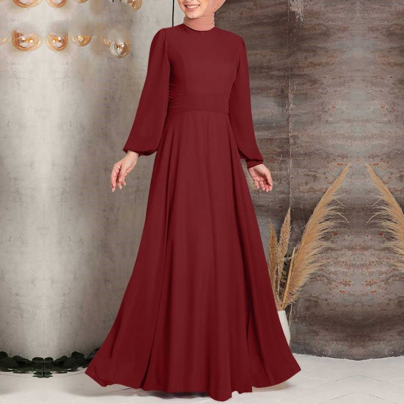 Hot Selling Custom High Quality Islamic Clothing Modest Women Abaya Kaftan Turkey Muslim Maxi Dresses
