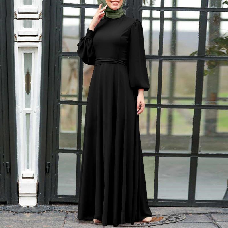 Hot Selling Custom High Quality Islamic Clothing Modest Women Abaya Kaftan Turkey Muslim Maxi Dresses