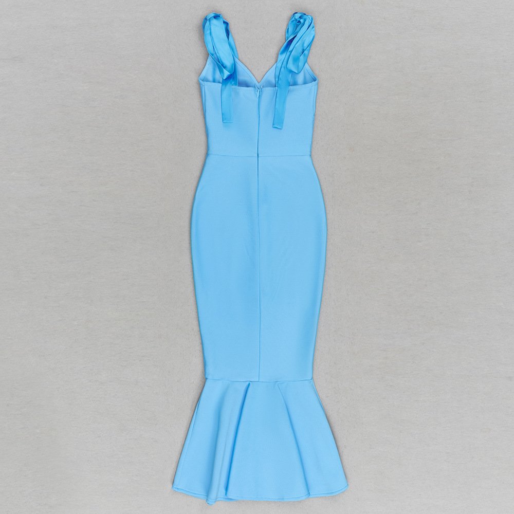 New Arrival Classy Bandage Evening Dress Elegant Women Formal Night Club Dinner Dresses