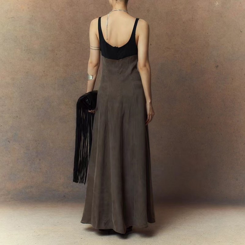 2024 Custom OEM Lounge wear Casual Dresses Women's Sleeveless Tank Top Dress Bodycon Casual Mini Dress
