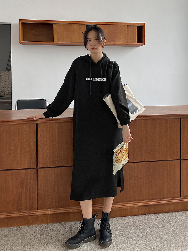 Custom logo Plus Size Hoodies for Women Dresses Long Sleeve for Woman Women Dress Hoodie