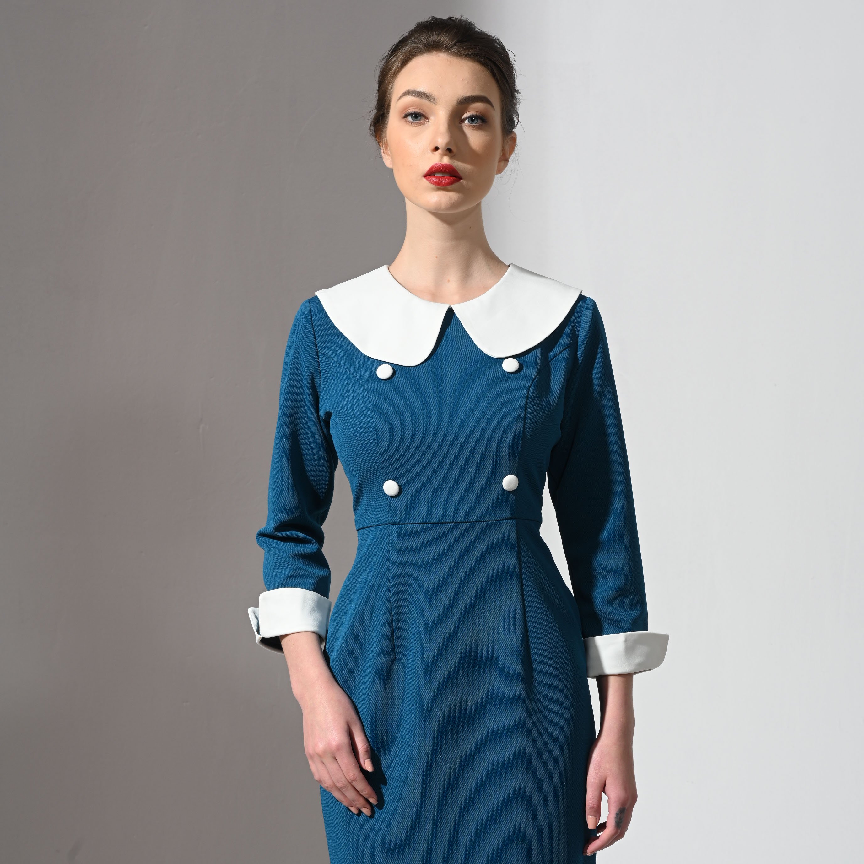 Wholesales Designed Elegant Luxury Long Sleeves Casual Dress For Women From Vietnam
