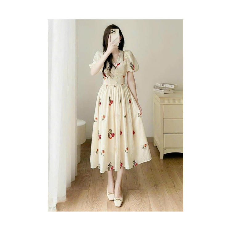 Casual Dresses Good Price Comfortable For Women Clothing Beautiful Design Custom Size From Vietnam Manufacturer