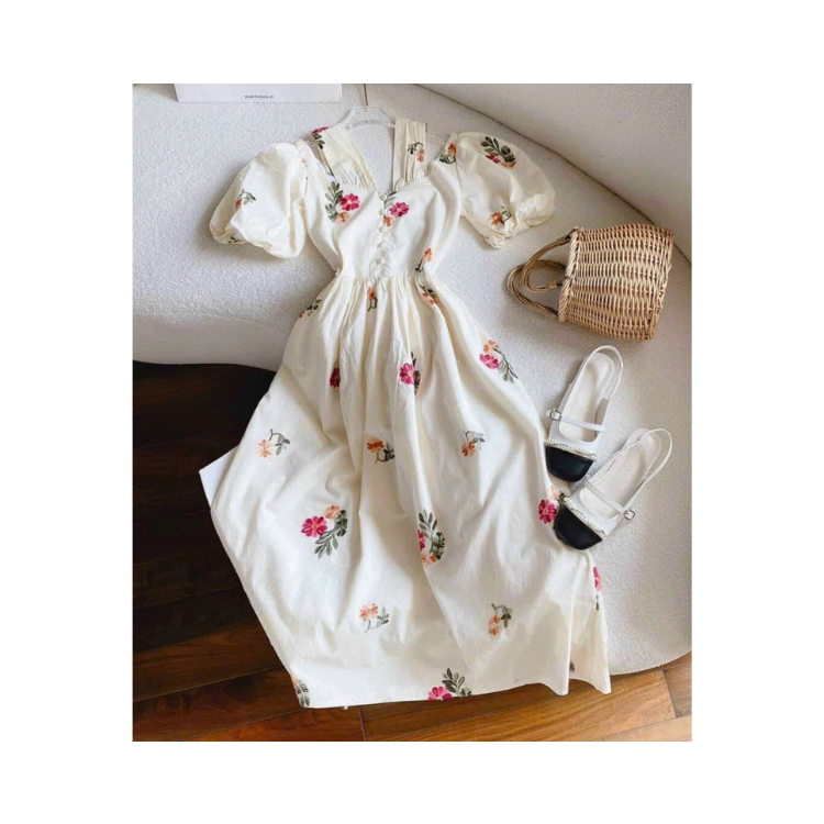 Casual Dresses Good Price Comfortable For Women Clothing Beautiful Design Custom Size From Vietnam Manufacturer