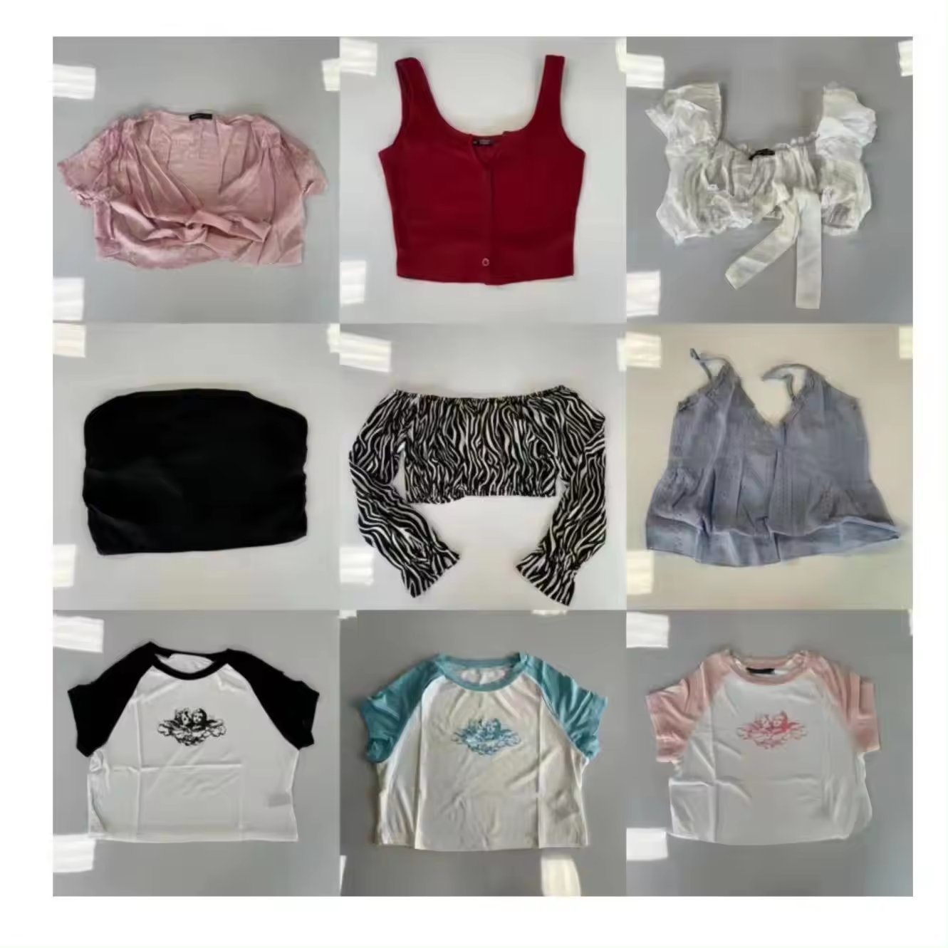 SILI Inventory clearance wholesale clothing men's and women's clothing mix and match