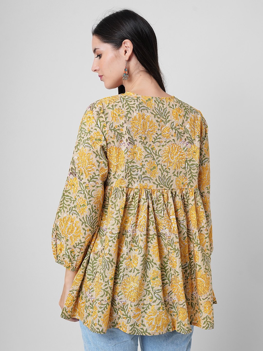 Floral Printed Hand Made Maxi Dresses Wholesale Affordable Price 100% Cotton Fabrics Soft Maxi Dresses Women Beach Wear Dresses