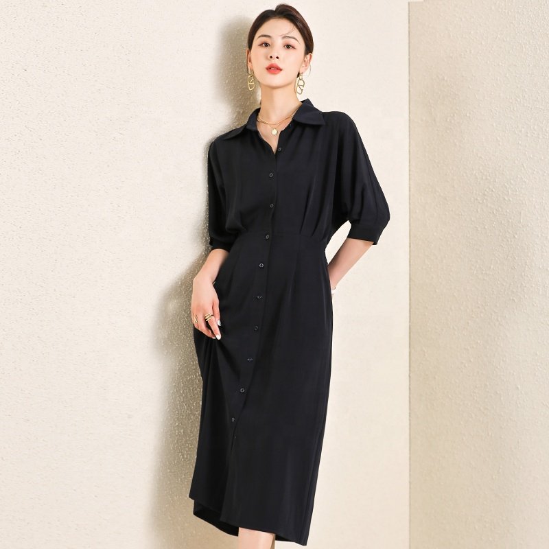 ladies wears dresses casual elegant summer loose ladies t shirt dresses custom logo factory supplying casual elegant dress