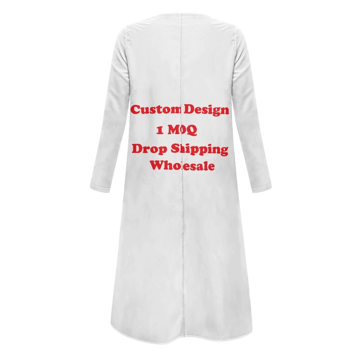 2024 New Design Custom Large Size Loose Ladies V-Neck Button Short Sleeve Dress Print On Demand Women's Fashion Casual Dresses