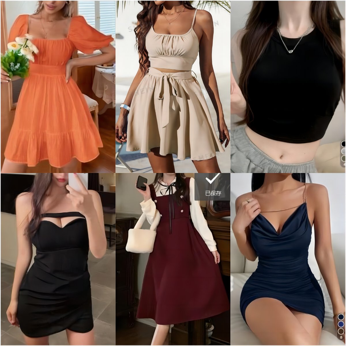 2024 Clearance Women's clothes wholesale casual dresses T-shirts mixed packaging random delivery stock clothing