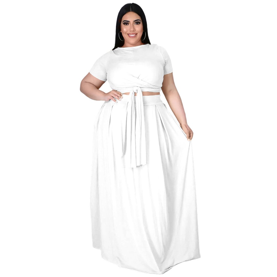 2022 New Arrivals Elegant Casual Dresses Plus Size Women Clothing Dresses for Fat Women Summer Dress Party Simple Adults Satin