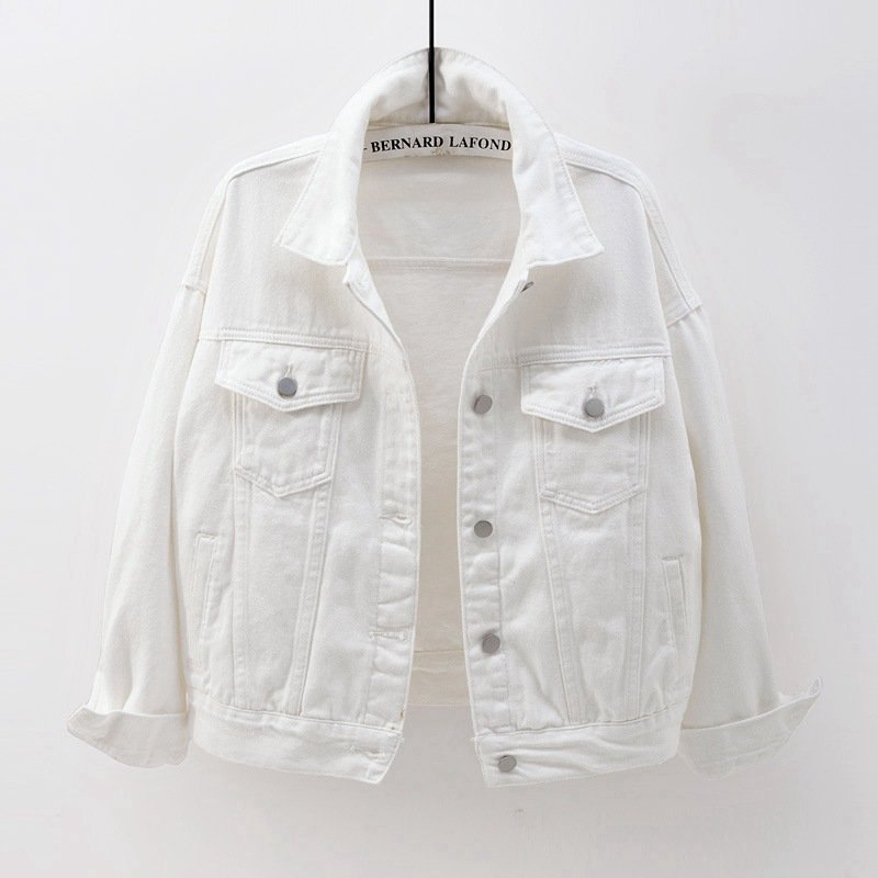 Oem Women's Denim Jean Jacket Women Casual Outwear Fall Jacket Denim Button Up Coat Oversize Denim Jacket For Ladies