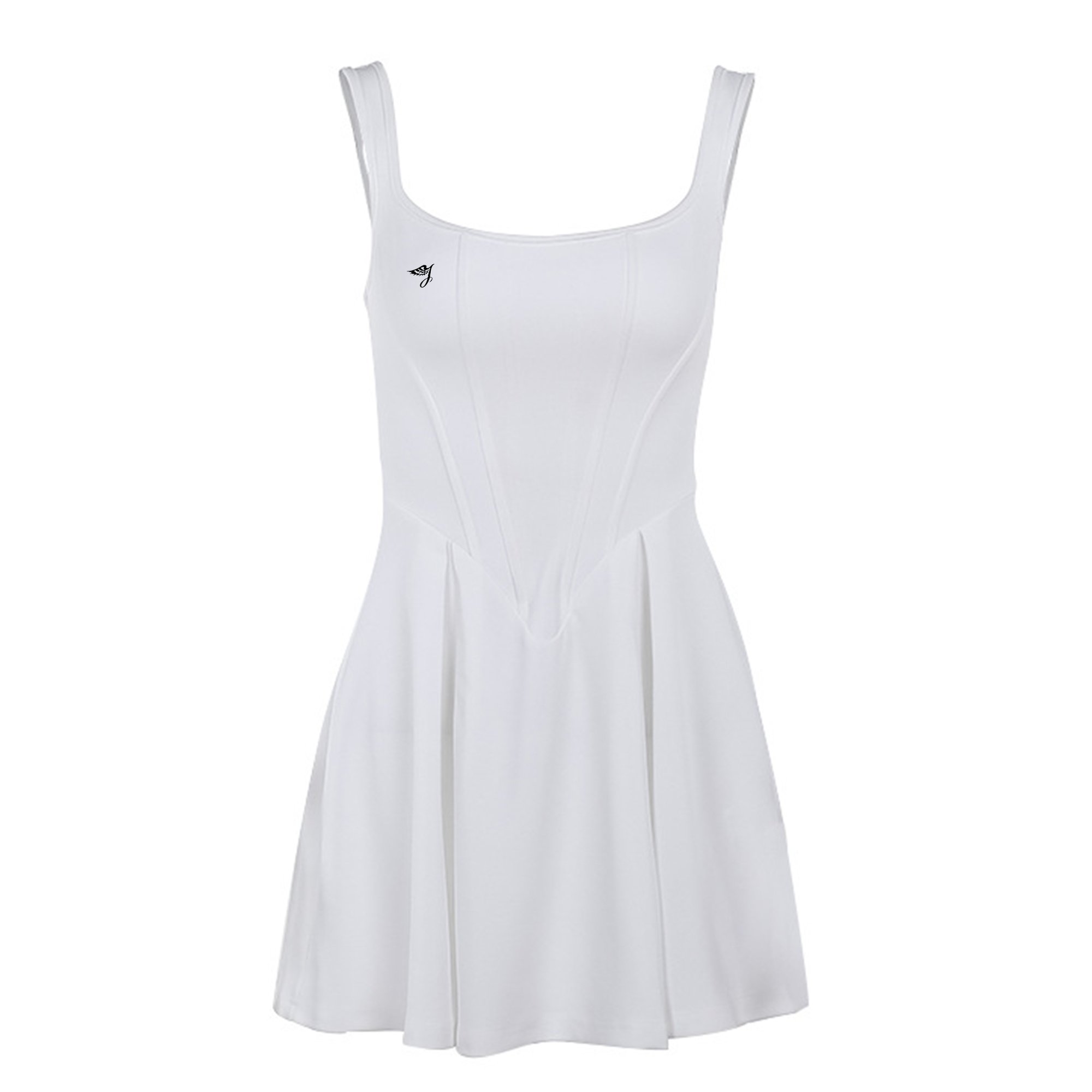 2024 Custom Clothes Women Zipper Summer Lady Casual Dress Fashion Corset Elegant Splice Short Length Mini Summer Dress