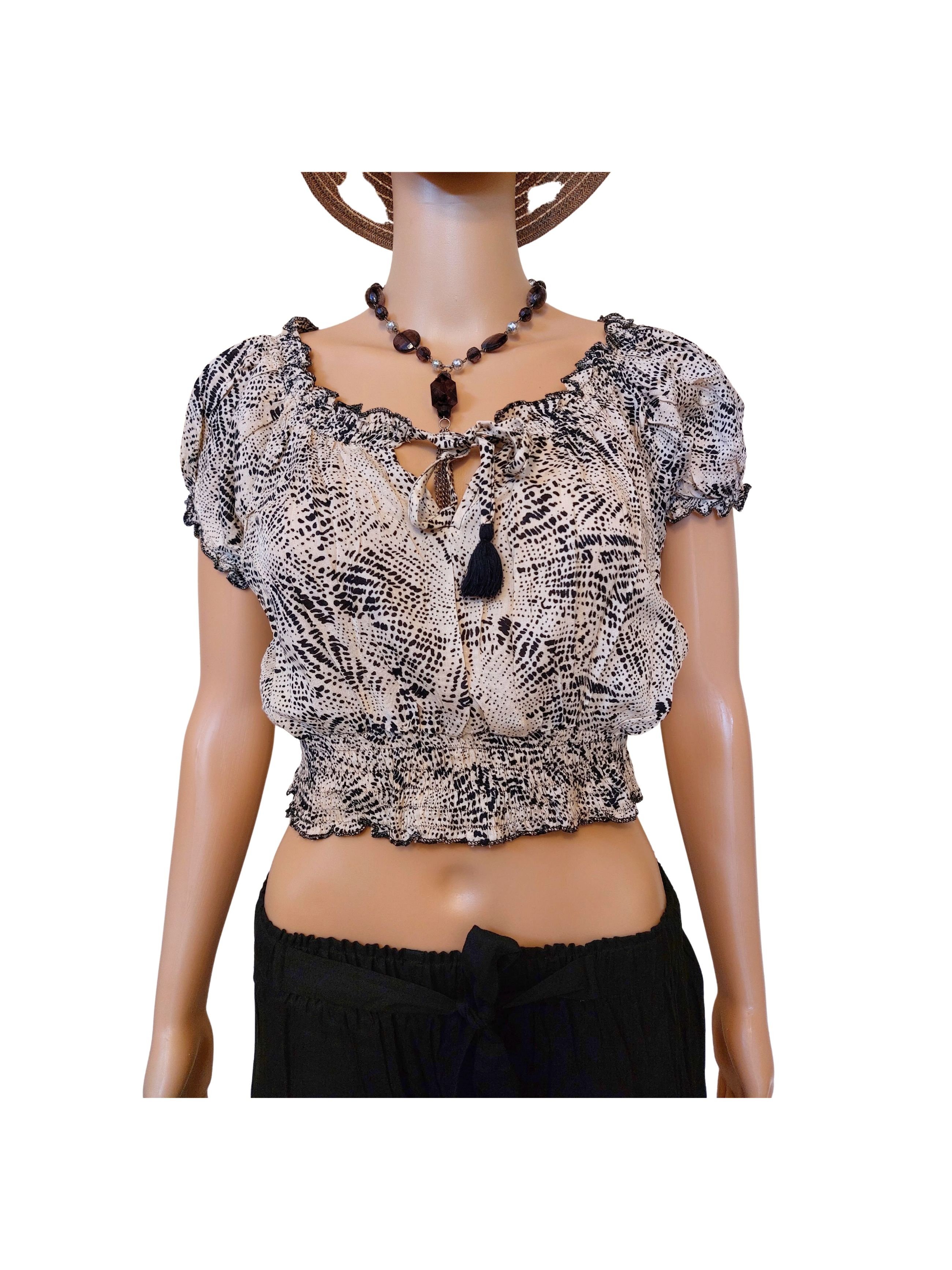 Trendy Spring Summer Top for Women Hot & Sexy Rayon Beachwear Crop Top with Long Sleeves White Lace Fashionable Cotton Top