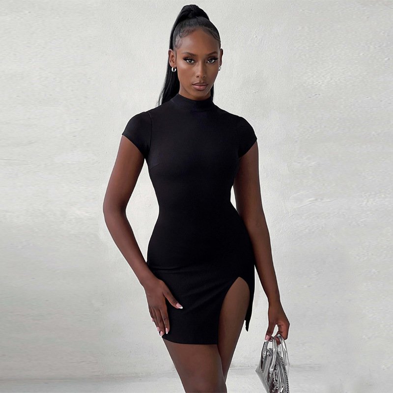 116A Hot Sale Mini Dress Women Backless Slim Dress