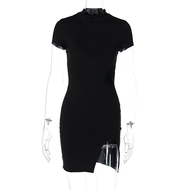 116A Hot Sale Mini Dress Women Backless Slim Dress