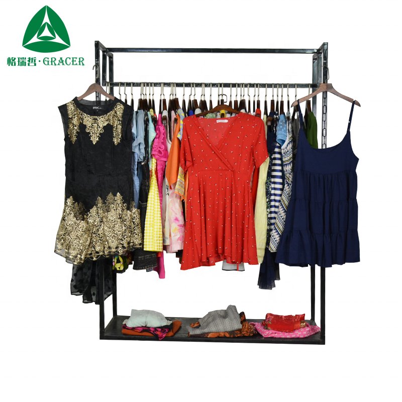 High-Class Ladies Dress Thrift Clothes Branded Second Clothes Usa Bales Clothing Used