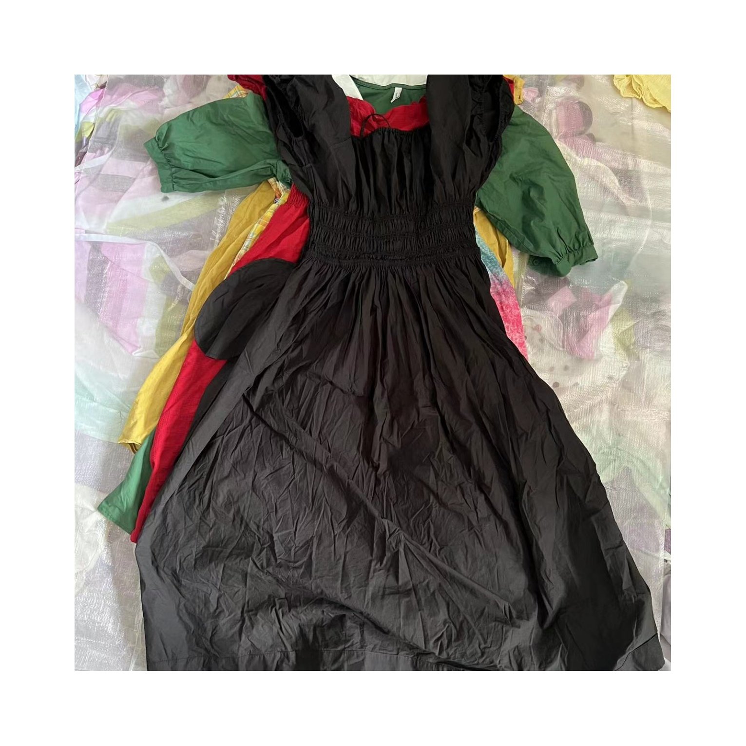 C07 Wholesale used cotton dress for women in good conditions