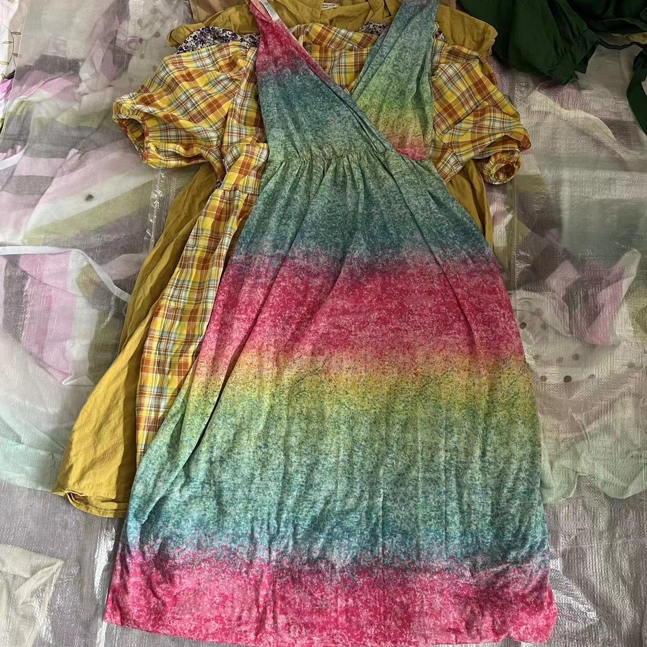 C07 Wholesale used cotton dress for women in good conditions