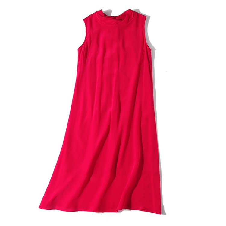 Wholesale Women Lady Elegant Casual Sleeveless Res A-Line Casual Dresses
