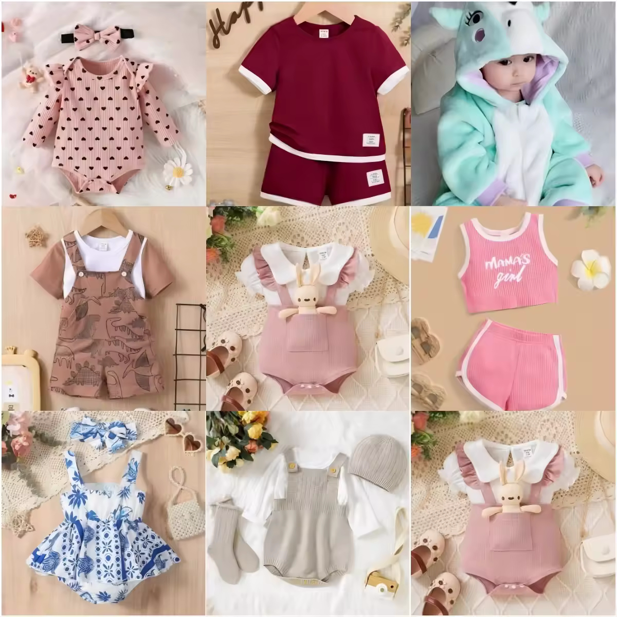 Inventory Clearance Children's Clothing Wholesale Casual clothing T-shirts mixed packaging Random delivery of inventory clothing