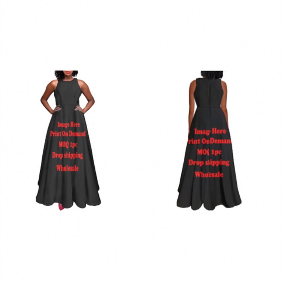 Bulk Ethiopia Flag Design White Ethiopian Dress Women Vintage Casual Plus Size African Dresses Custom Elegant Long Maxi Dress