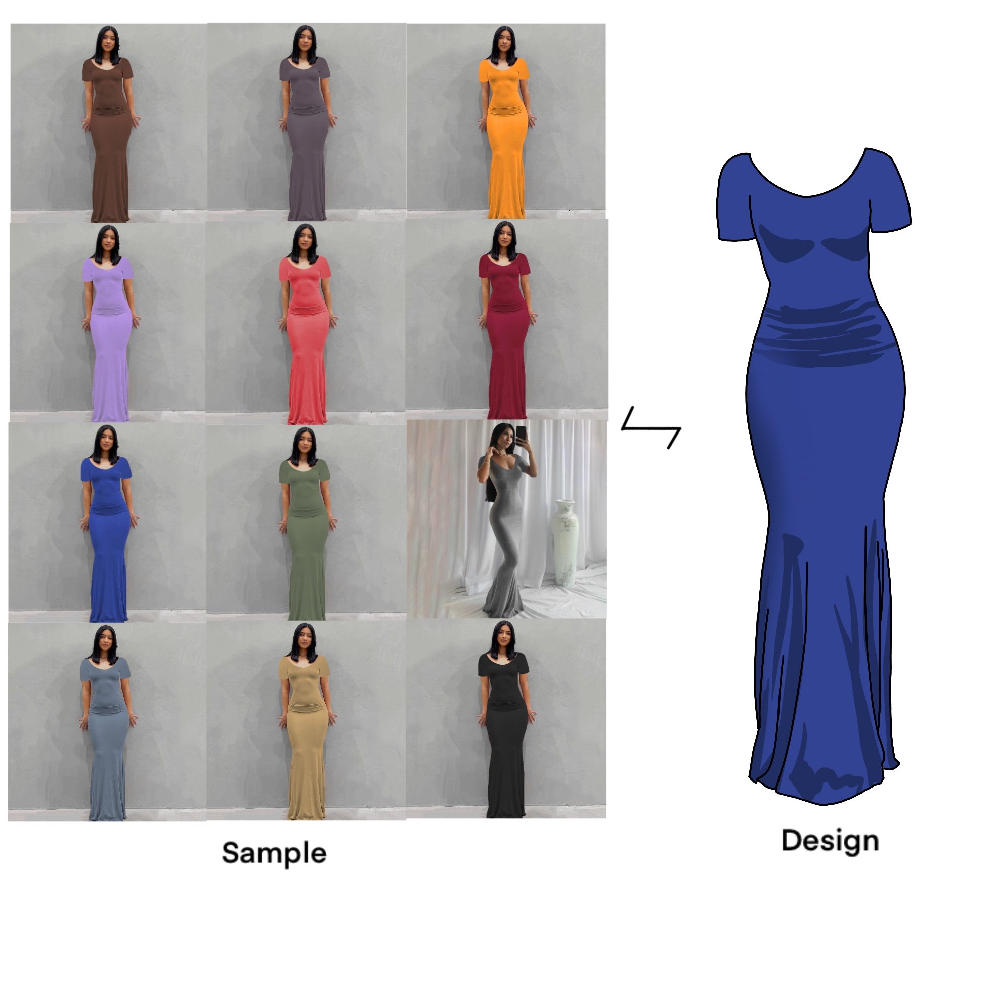 Custom basic sleeveless spandex soft Lounge Slip Dresses Solid Color Bodycon Maxi Casual Dresses elegant women