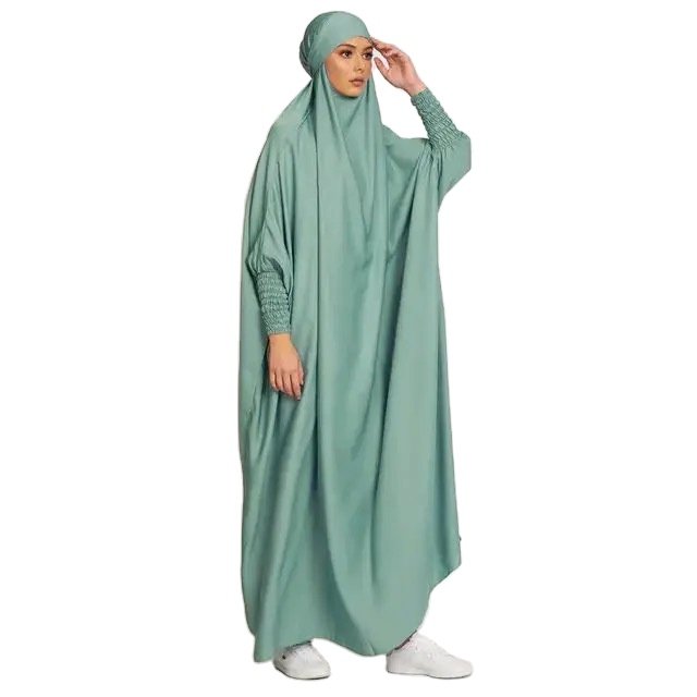 L0033 Wholesale Prayer Women Full Cover Dress Plus Size Abaya Middle East Turkey Clothes Robe Femme