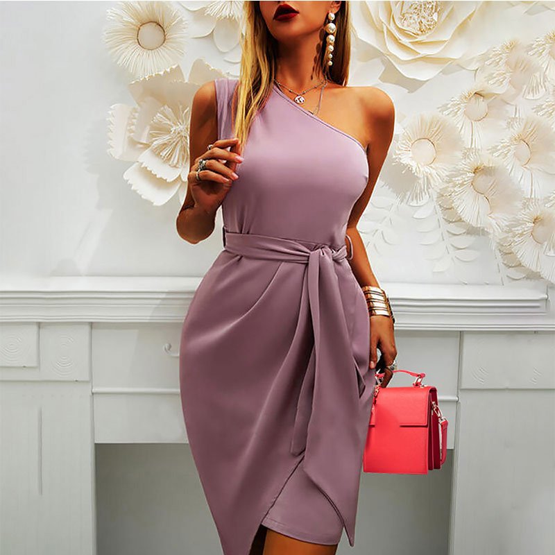 20223 New Design Round Neck Sleeveless Plain Elegant Women Summer Party Long Casual Dress