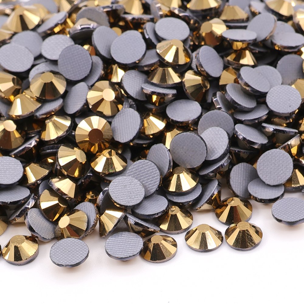 Wholesale SS4 1440pcs/bag Glass Crystal Hot-fix Flatback Rhinestones