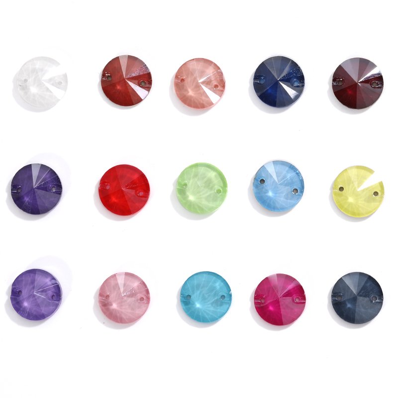 Xichuan 3200 Rivoli Mocha Colors Diamond Flat Back Sew On Crystal Stones K9 Glass Rhinestones For Garment Shoes Bags Clothing