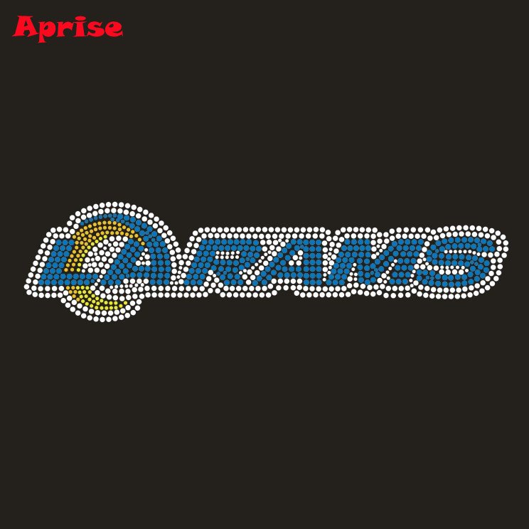 bling super football rhinestone transfer bowl football team iron on heat rhinestone motif custom design