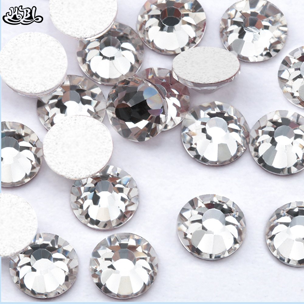 Non Hot Fix Crystals High Quality SS16 Crystal Stone Hotfix Rhinestones For Garment Fordistrbution