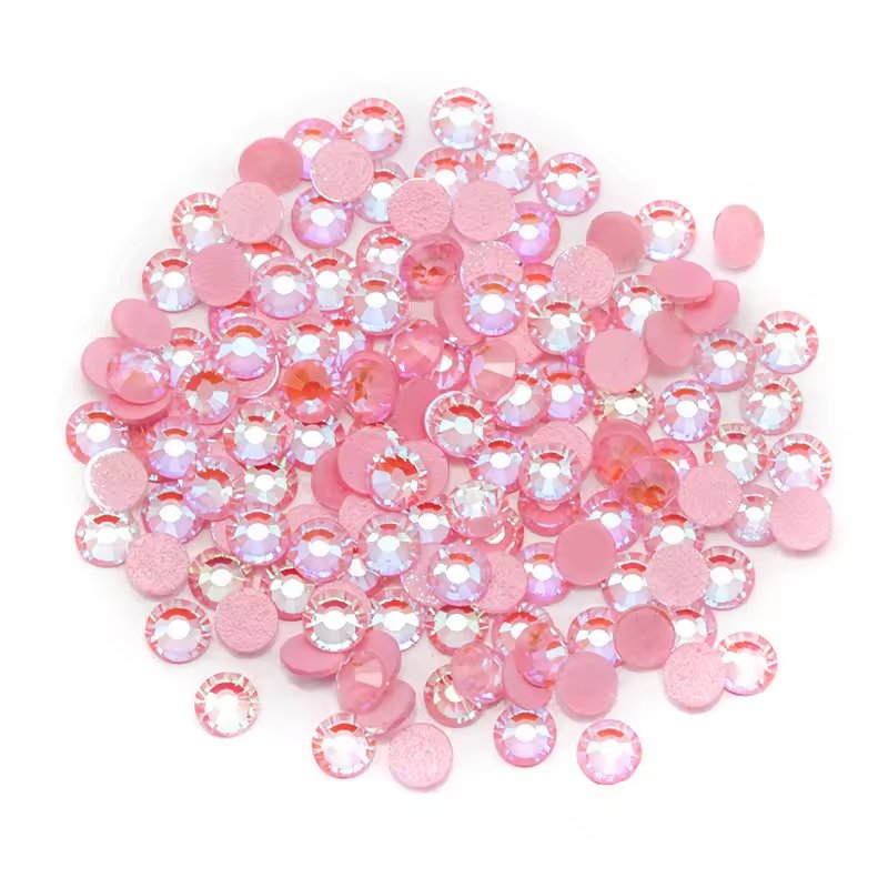 B8 High Quality Luxury Glass Rhinestones 1440pcs Nail Art Crystal Stone Decoration Shiny Flat Back Rhinestone Nail Supplies