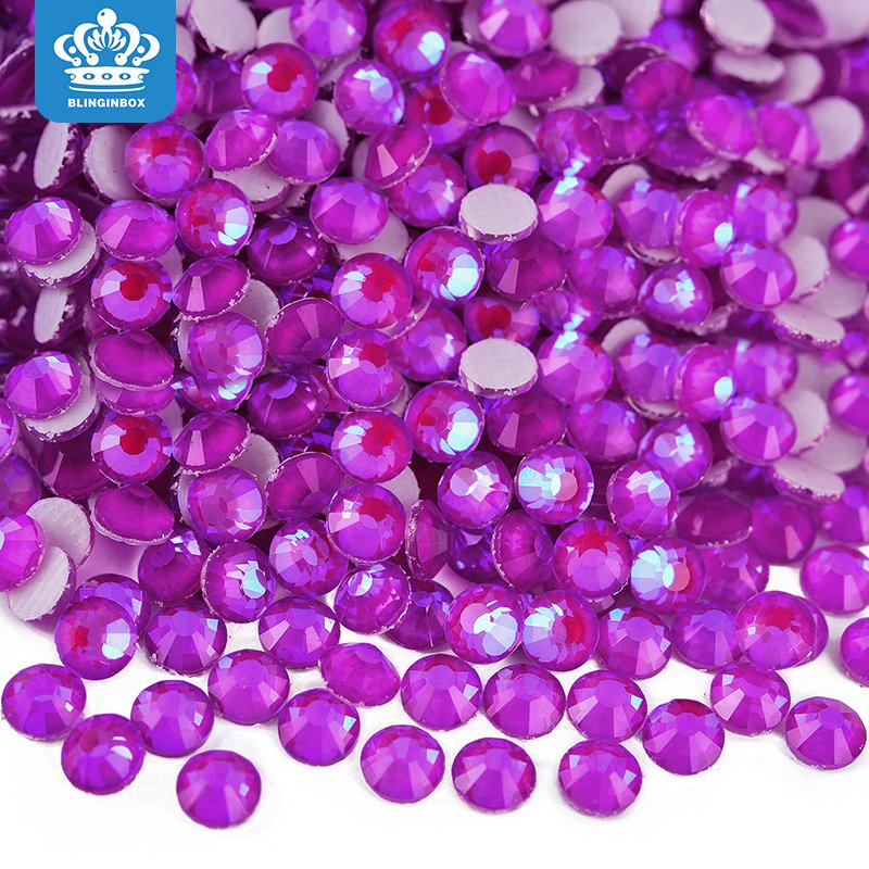 Blinginbox Hotfix Rhinestones Sparkle Series SS6, SS10, SS16 Glass Flat Back Rhinestones for Clothing