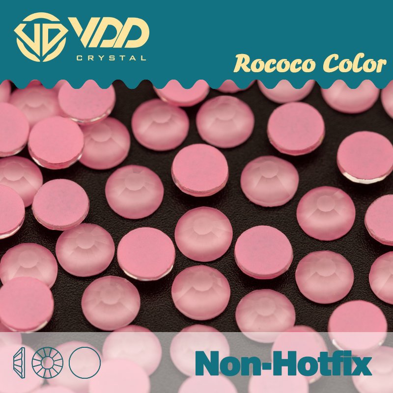 VDD SS6-SS30 New Rococo-Color Glass Rhinestones Crystal Flatback Glitter Strass Stone Nail Art Accessories DIY Crafts Decoration