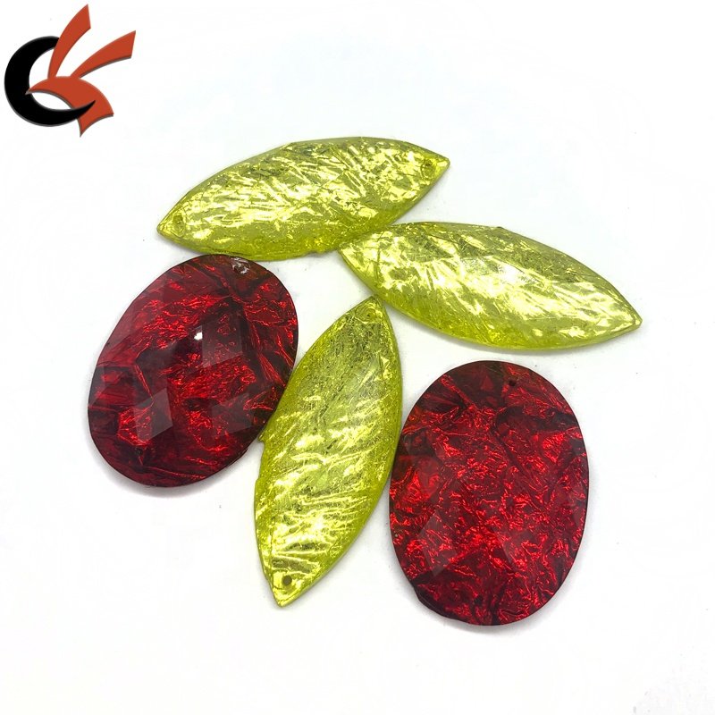 Factory wholesale various shape and size shinning resin rhinestones