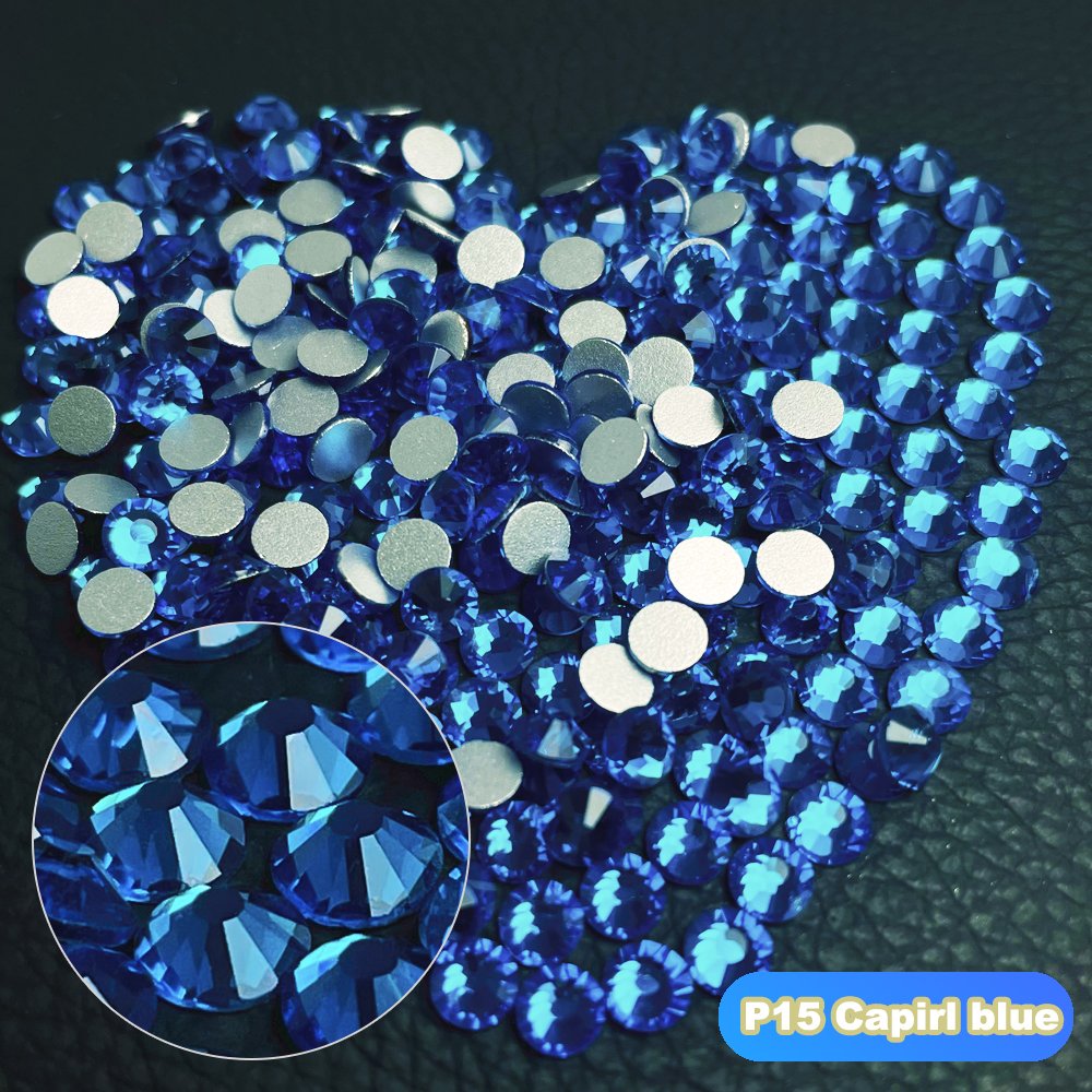 Yantuo Supplier ss3-ss20 high quality Non Hot Fix Nail Art Rhinestones Glass Strass wholesale glass Rhinestones Loose