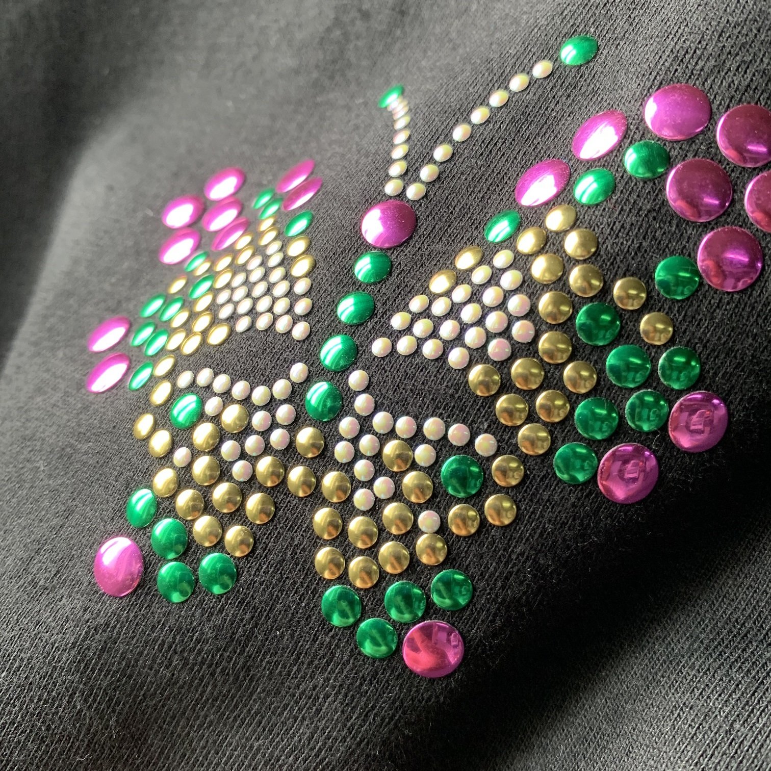 Butterfly Exquisite Rhinestone Stickers Heat Transfers For Clothes DIY Embroidery Applique For T-shirt Clothing Dec
