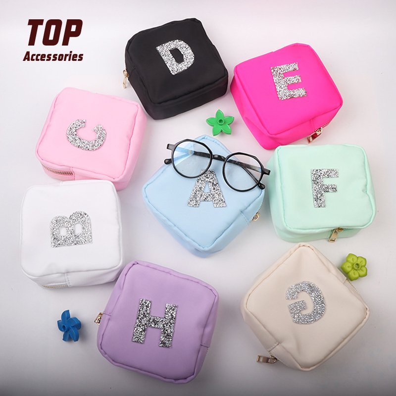 Custom Rhinestone Embroidered Patches Letters Rhinestone Embroidery Iron-On Patches for DIY Clothing Rhinestones