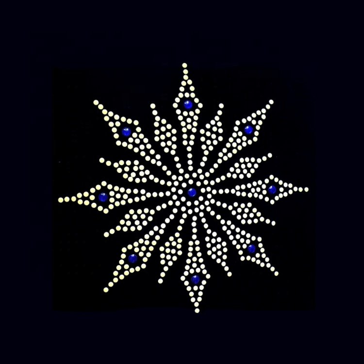 Fashion Custom Crystal Strass Hot Fix Motif Heat Transfer Rhinestone Iron Press Templates For Clothes