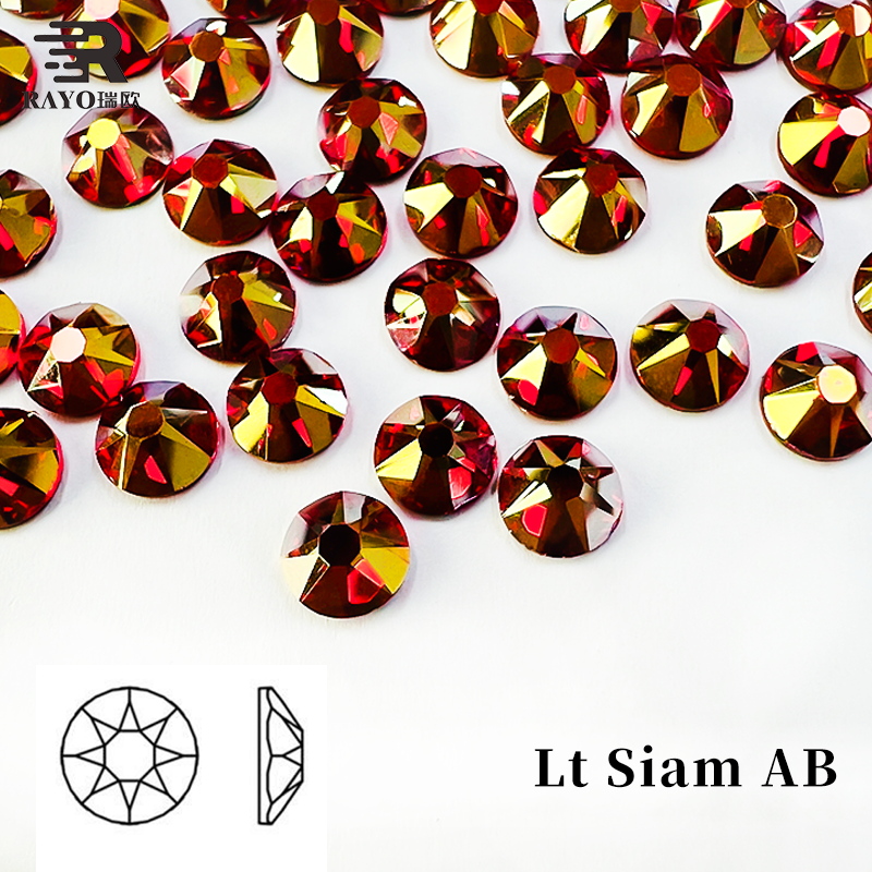 Wholesale New 2088 16 facets rhinestone non hotfix Crystal Color Korean 6A Grade Rhinestone