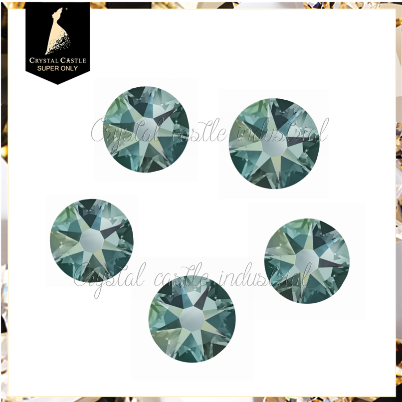 Bling colorful AB 16 cut facets 2088 rhinestone flat back non hotfix nail crystals rhinestone for nail art